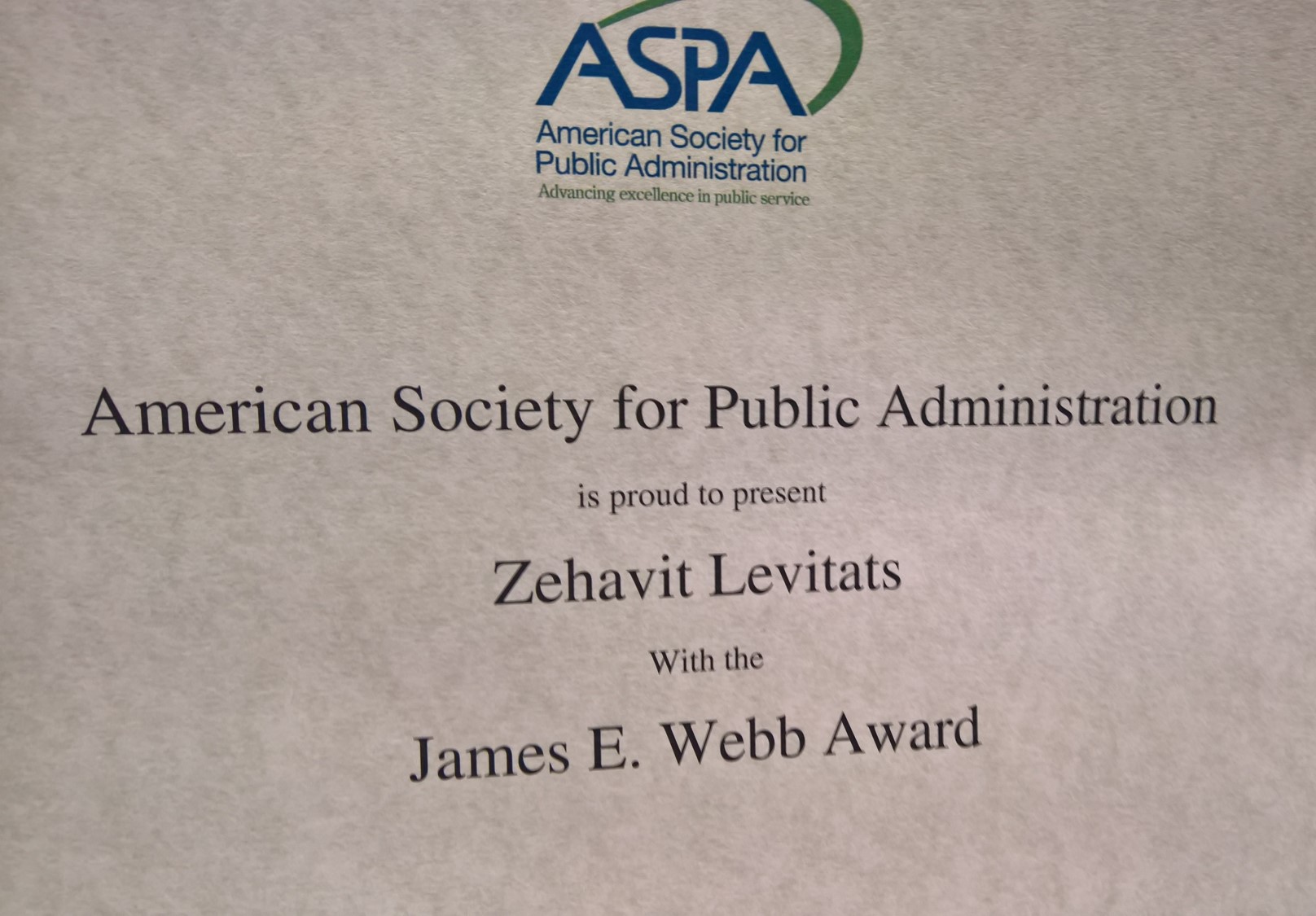 zehavits certificate